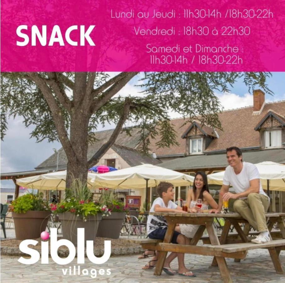 Mobil Home Tout Confort Ideal Pour 4 Personnes Dans Le Domaine De Dugny Camping 4 Etoiles, Proche De Blois, Du Zoo De Beauval Et Des Chateaux De La Loire Onzain Exterior foto